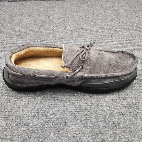 isotoner Other - Isotoner Moccasin Slippers Memory Foam Water Repellent Indoor Outdoor  13-14 XXL